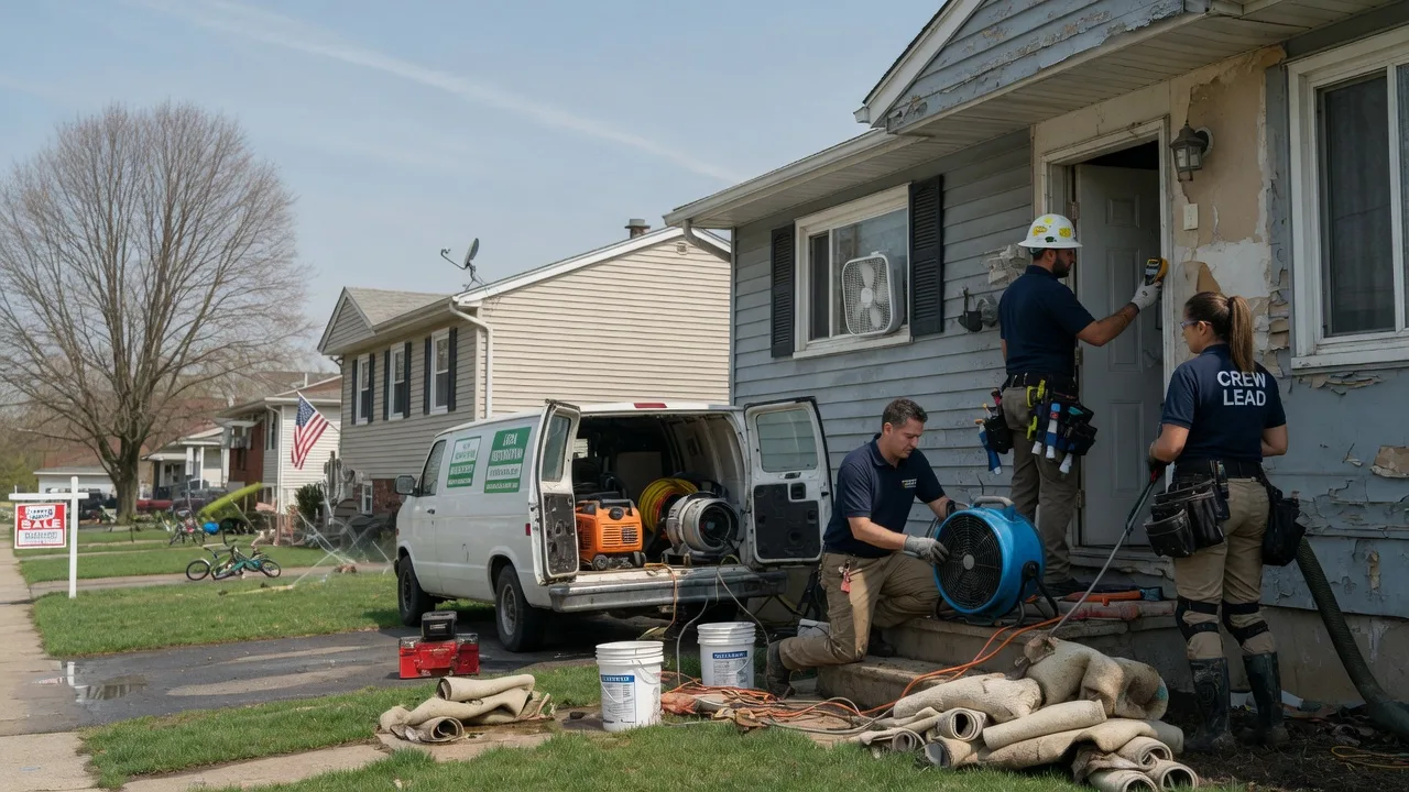 Flood Cleanup in Buckeye Lake, OH near me